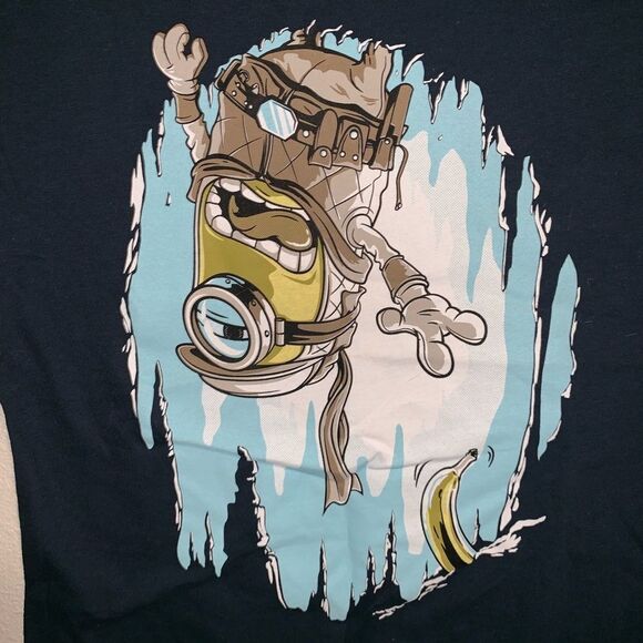Teefury Minion Star Wars Luke Skywalker T Shirt - Picture 1 of 4